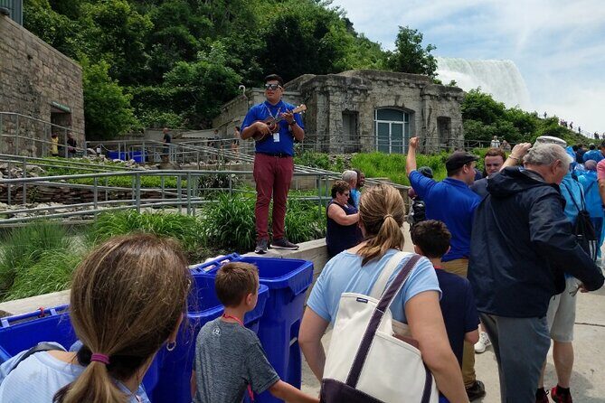 American Side Express, Boat & Cave Tour-Pickup/Dropoff Included - Bridal Veil Falls viewpoint stops: Luna Island and Goat Island time
