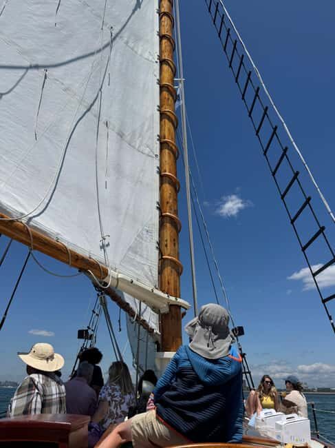 Boston: Sunday Pastry & Prosecco Sail on Boston Harbor - A sailing trip with no formal narration—so ask smart questions