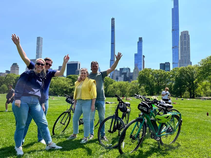 Central Park: Self-guided Bike Tour App - Audio + Written - Starting Anywhere in Central Park (No Fixed Meeting Time for Sightseeing)