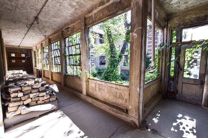 Hard Hat Tour of the Abandoned Ellis Island Hospital Complex - Stepping Into the Ellis Island Hospital Behind the Scenes
