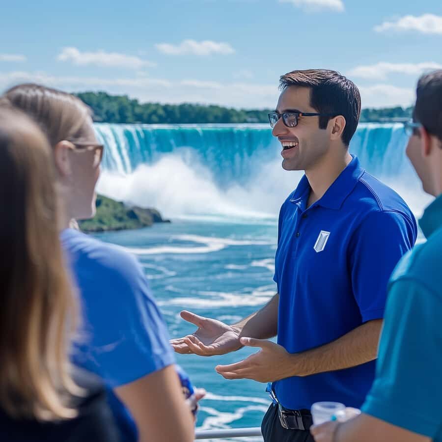 Maid of the Mist Boat & Cave of the Winds with hotel pickup - Cave of the Winds: Hurricane Deck Close Enough to Count the Water