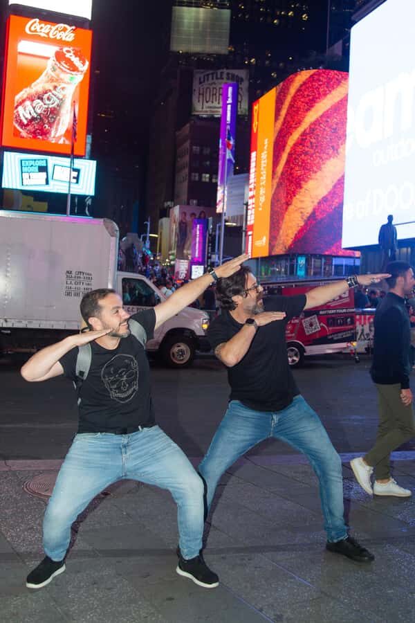 New York City: Photoshoot - Times Square - Rockefeller Plaza and the Chip City Moment