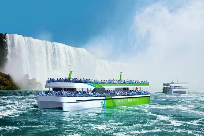 Niagara Falls USA & CANADA Combo Tour With Lunch & Boat - Getting started at 425 2nd St with a 9:00 am launch