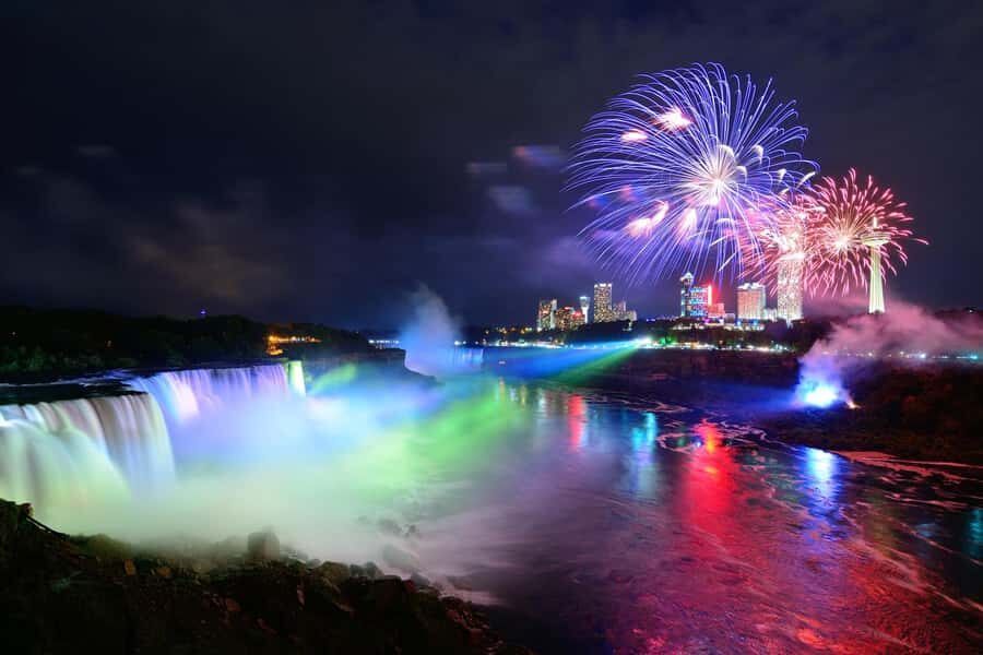 Niagara Falls USA: Day/Night Tour with Light Show & Boat - American Observation Tower and Prospect Point: Views That Make Everything Click