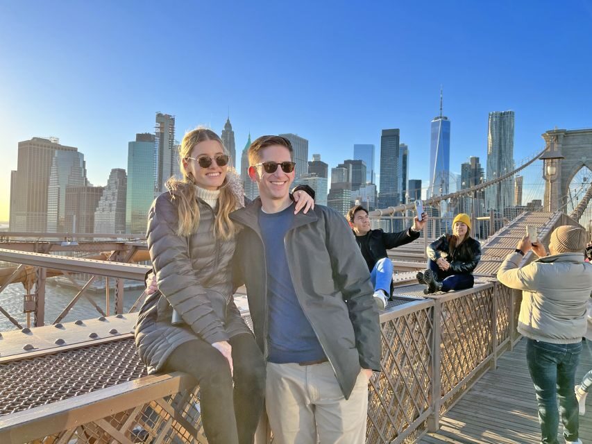 NYC: Brooklyn Bridge and Dumbo Guided Walking Tour - Park Row Start: Getting Oriented Near Starbucks in Manhattan