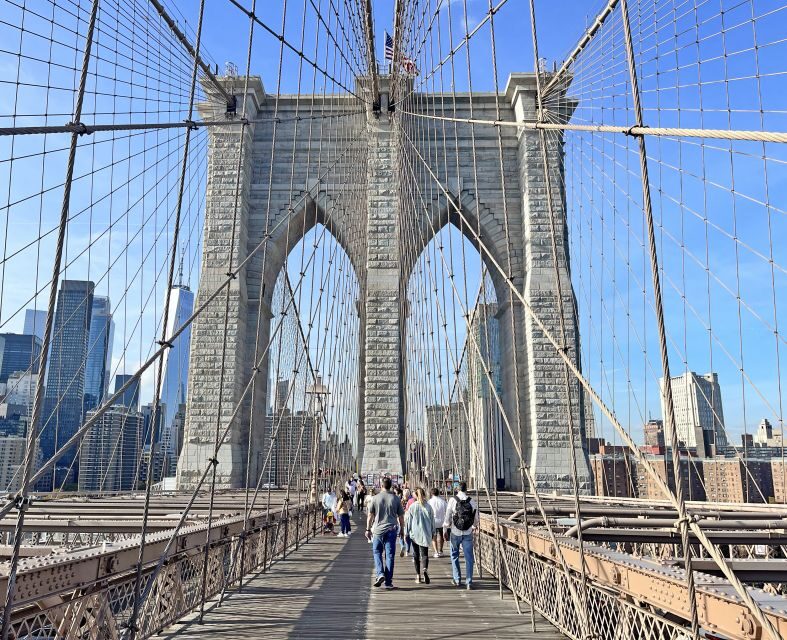NYC: Brooklyn Bridge and Dumbo Guided Walking Tour - Dumbo After the Bridge: Cobblestones, Converted Warehouses, and Empire Stores