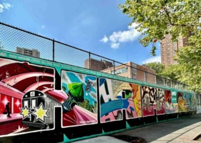 NYC | French guided tour Hip-Hop in East Harlem & Bronx - East Harlem street art: Spanish Harlem murals, tags, and social meaning