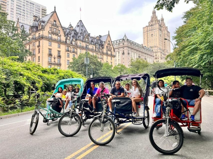 Official Pedicab Movies & TV Shows Tours in Central Park - A licensed pedicab makes Central Park actually relaxing