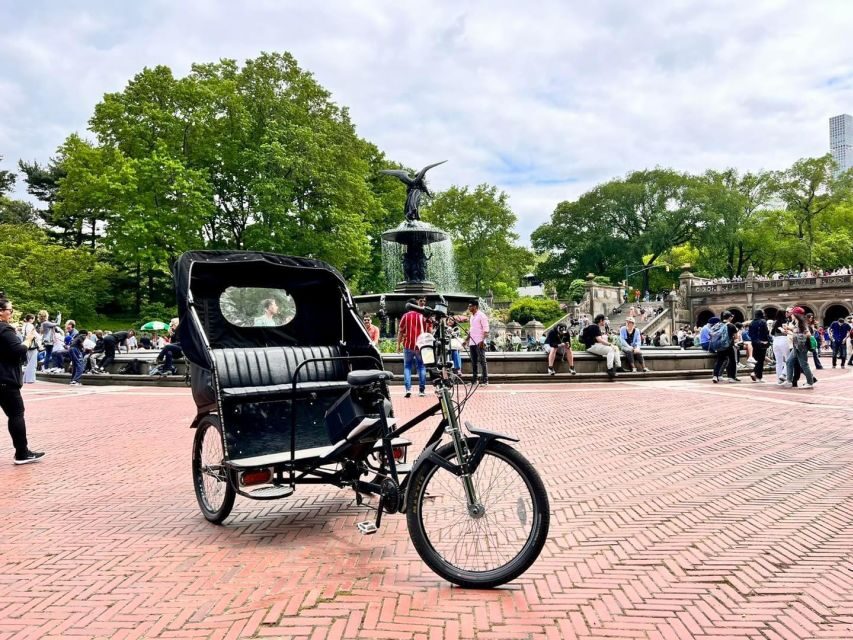Official Pedicab Tours - Sheep Meadow and Cherry Hill: classic open-space energy